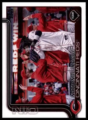 Cincinnati Reds 2025 Topps #99 Cincinnati Reds - Baseball Card Single