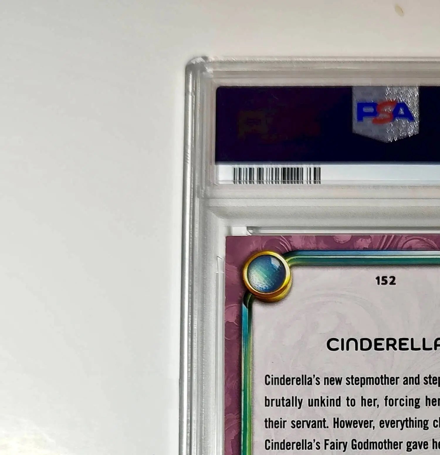 Cinderella 2025 Topps Disney Cartoon Princess #152 Card Cinderella PSA 9 MT - Non-Sports Card Single