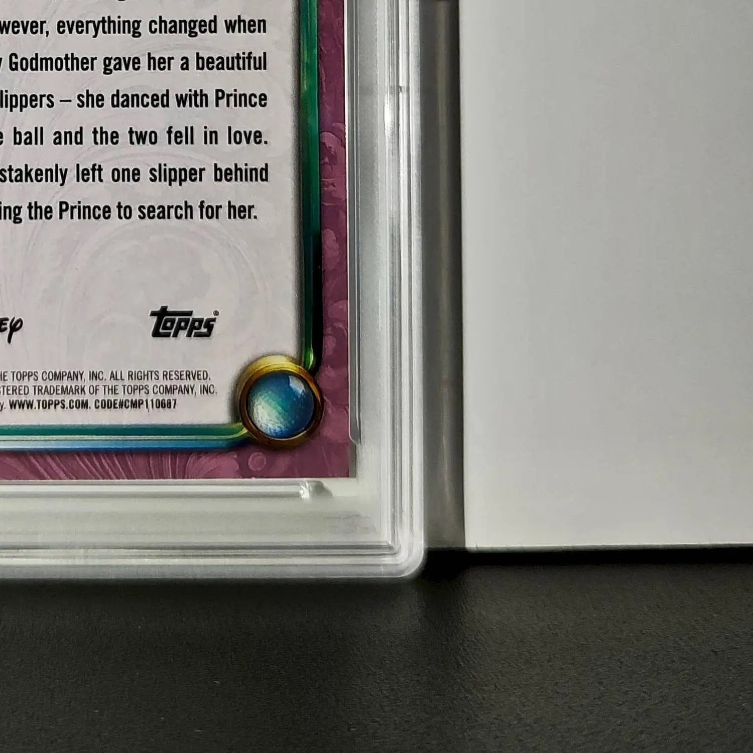 Cinderella 2025 Topps Disney Cartoon Princess #152 Card Cinderella PSA 9 MT - Non-Sports Card Single