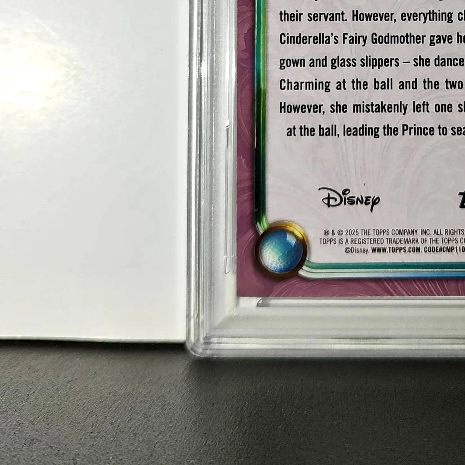 Cinderella 2025 Topps Disney Cartoon Princess #152 Card Cinderella PSA 9 MT - Non-Sports Card Single