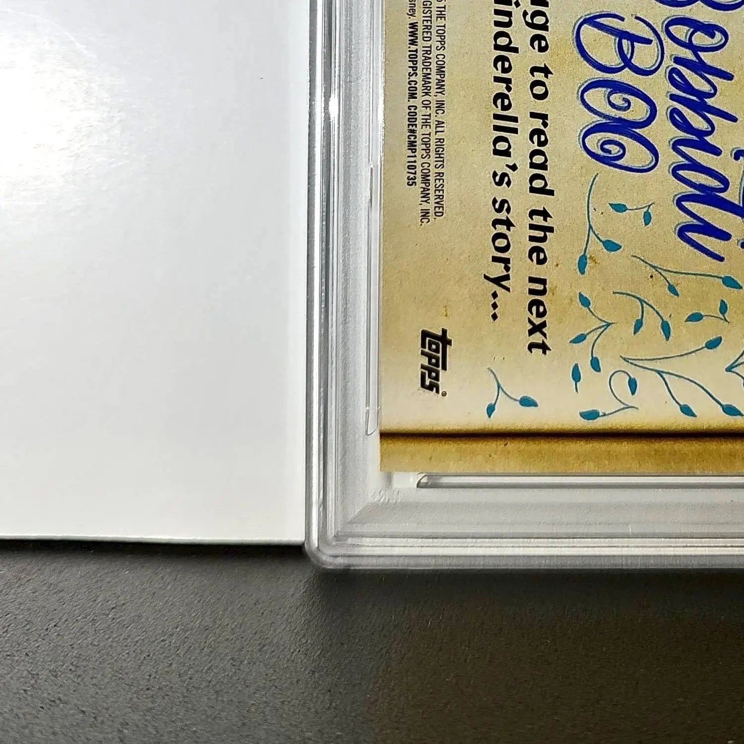 Cinderella boards her magic carriage ride 2025 Topps Disney #C75-14 PSA 9 - Non-Sports Card Single