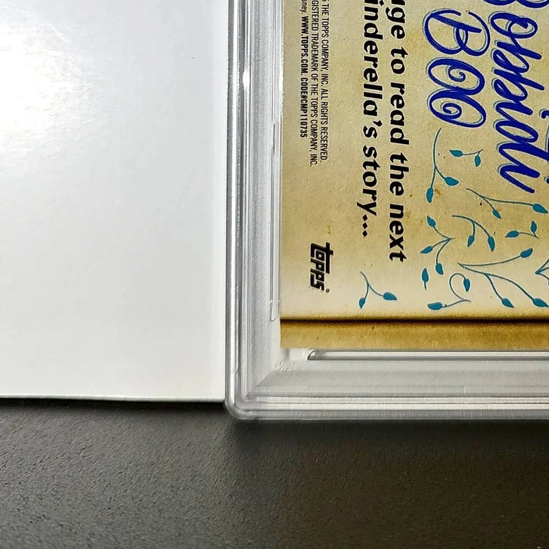 Cinderella boards her magic carriage ride 2025 Topps Disney #C75-14 PSA 9 - Non-Sports Card Single