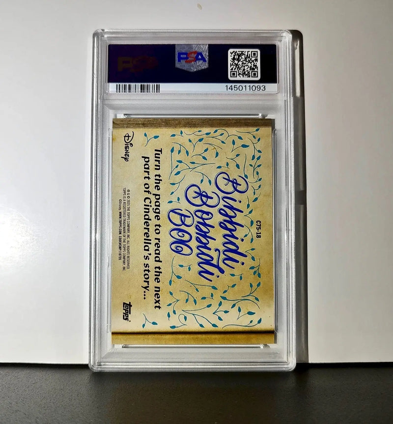 Cinderella loses her glass slipper! 2025 Topps Disney #C75-18 PSA 10 - Non-Sports Card Single