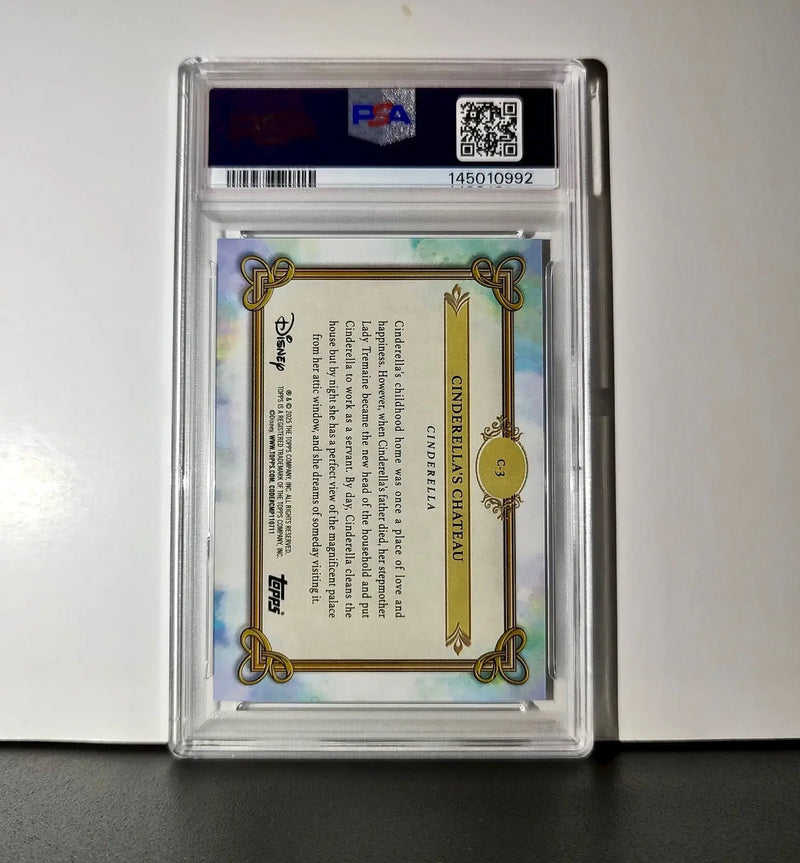 Cinderella’s Chateau 2025 Topps Disney #C-3 Card Cinderella PSA 9