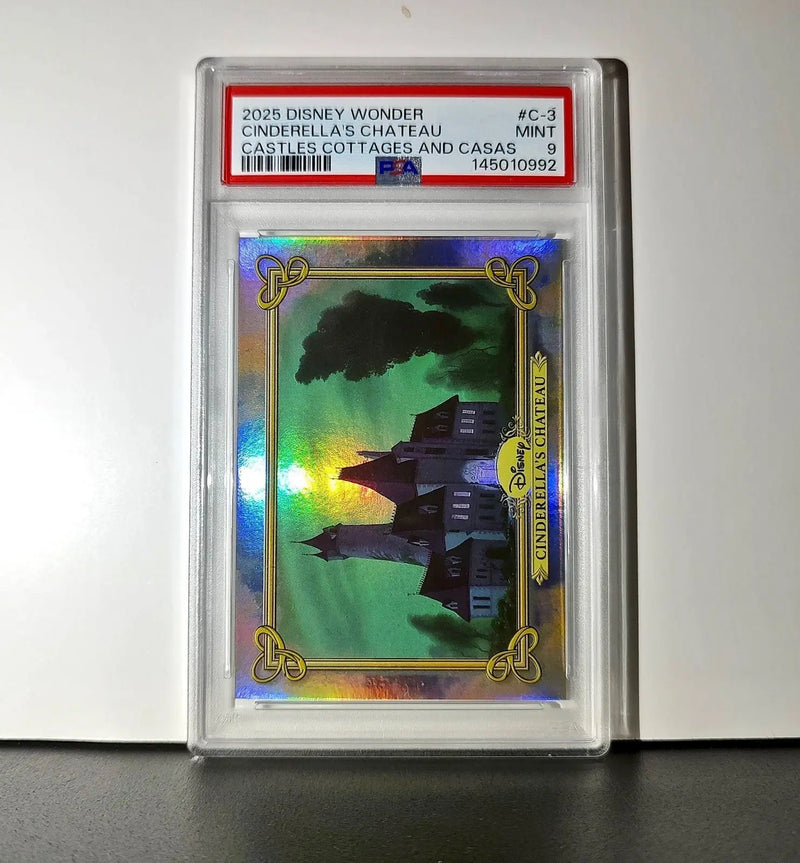 Cinderella’s Chateau 2025 Topps Disney #C-3 Card Cinderella PSA 9