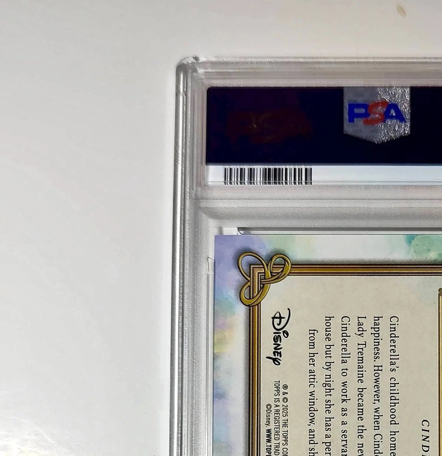 Cinderella’s Chateau 2025 Topps Disney #C-3 Card Cinderella PSA 9