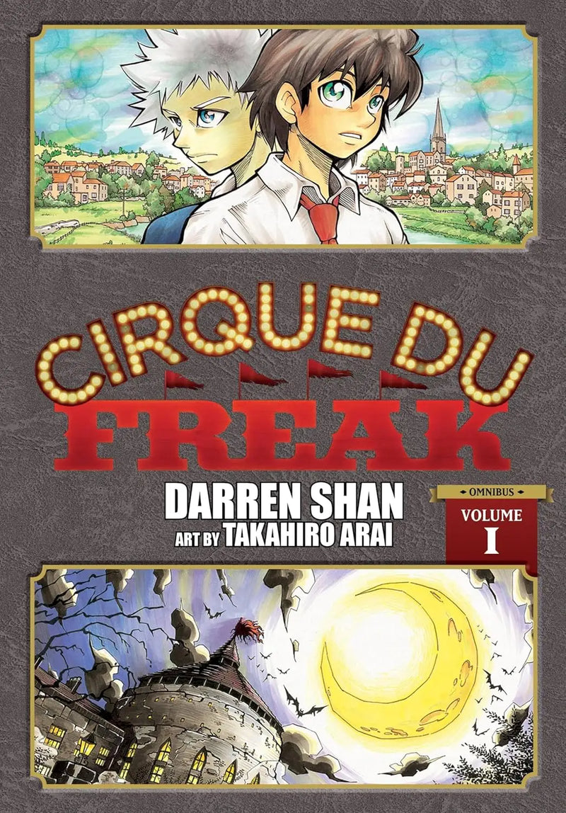 Cirque Du Freak Manga Omnibus Graphic Novel Volume 01 Darren Shan - Graphic Novels - Manga
