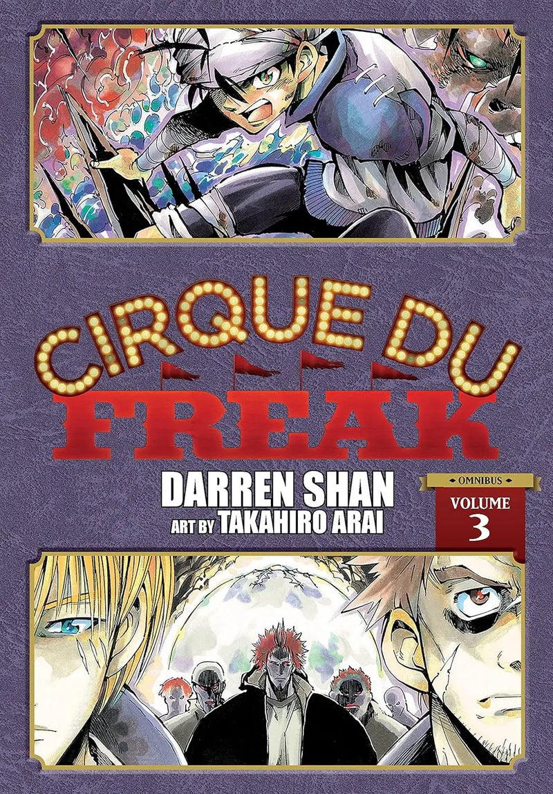 Cirque Du Freak Manga Omnibus Graphic Novel Volume 03 Darren Shan - Graphic Novels - Manga