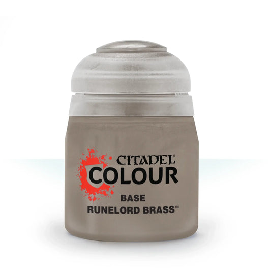 Citadel Paint: Base - Runelord Brass - Miniatures - Paint