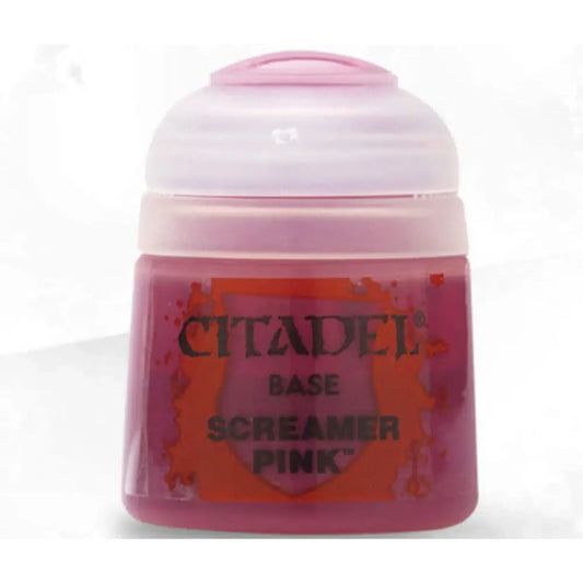 Citadel Paint: Base - Screamer Pink - Miniatures - Paint
