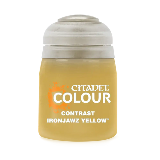 Citadel Paint: Contrast - Ironjawz Yellow - Miniatures - Paint
