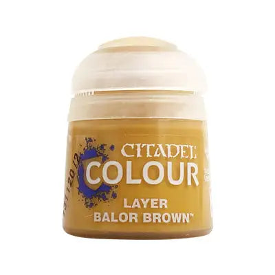 Citadel Paint: Layer - Balor Brown - Miniatures - Paint