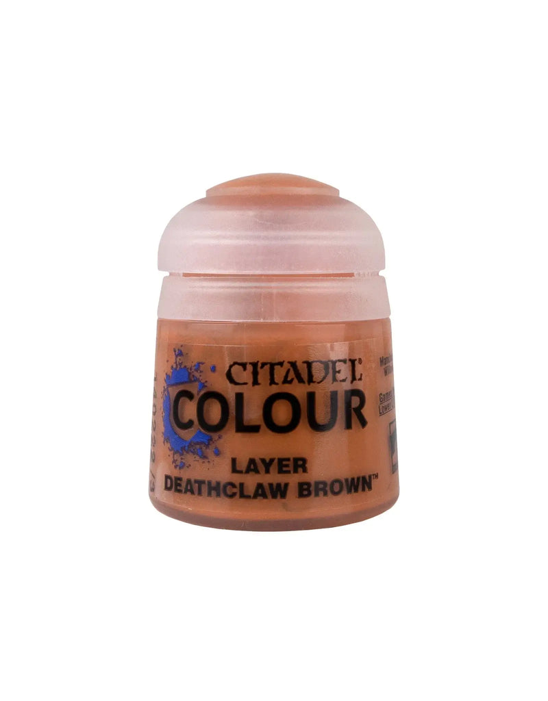 Citadel Paint Layer Deathclaw Brown paint pot for model painting and detailing