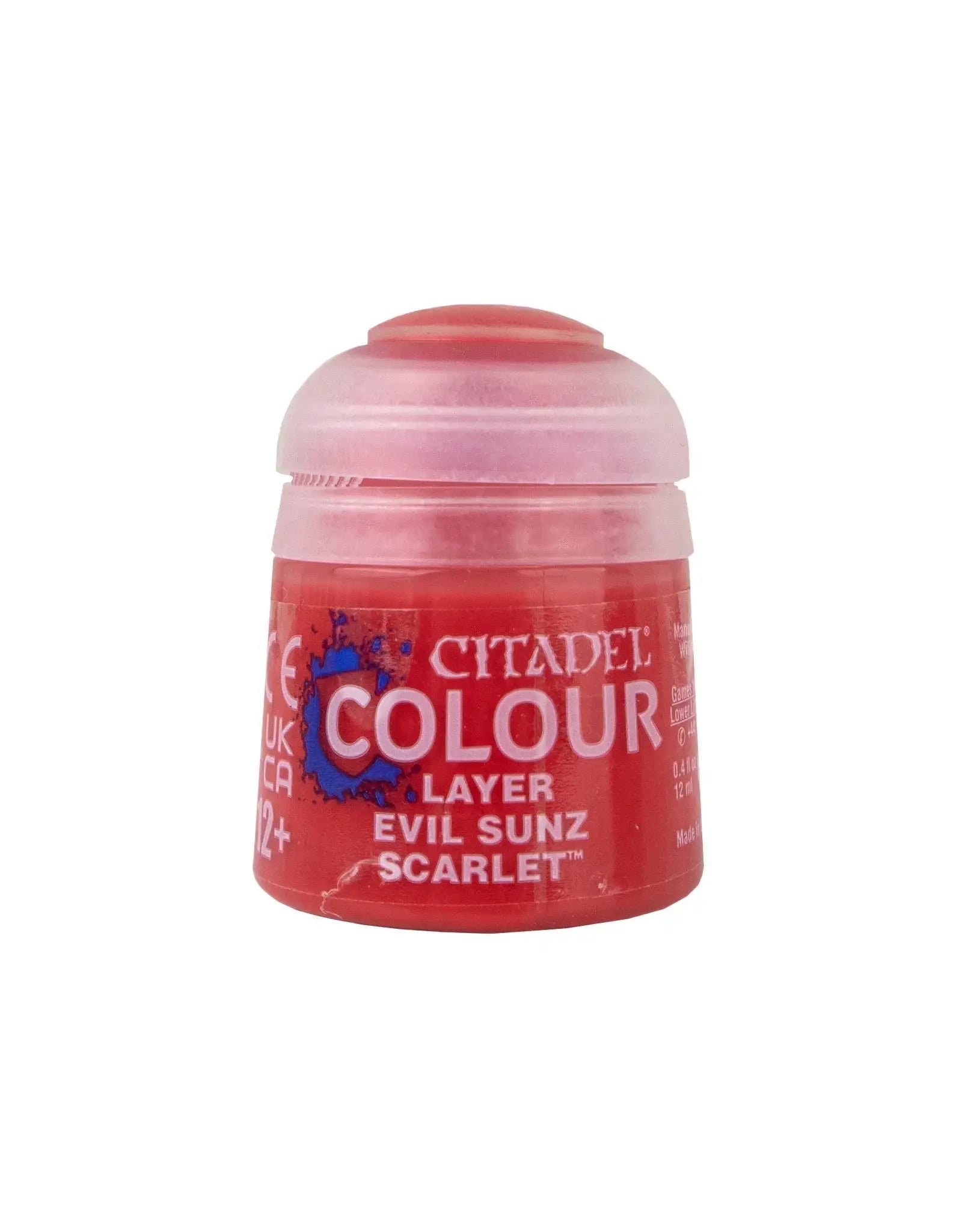 Citadel Paint: Layer - Evil Sunz Scarlet - Miniatures - Paint