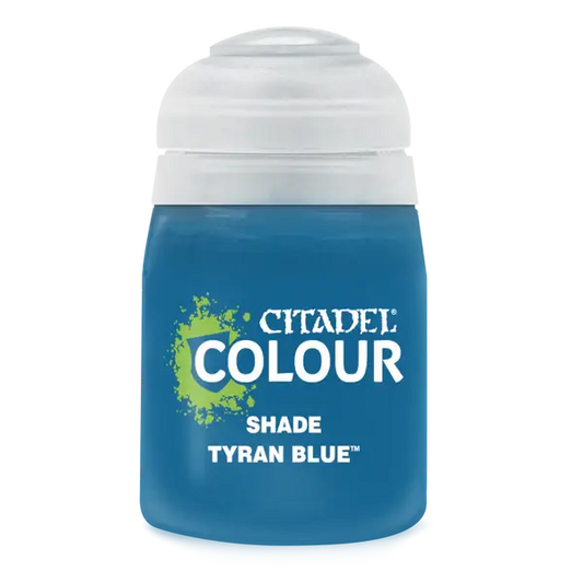 Citadel Paint Shade Tyran Blue paint shade pot for miniature painting and model detailing