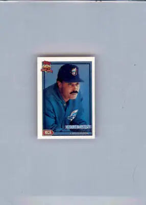 Cito Gaston - 1991 Topps Micro - #81 - Baseball - Baseball Card Single