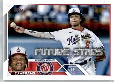 CJ Abrams - 2023 Topps - #35 - Baseball - Baseball Card Single