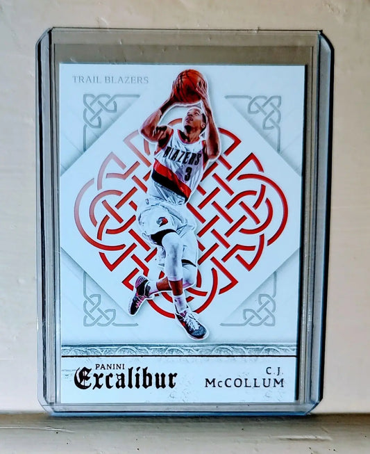 CJ McCollum 2015-16 Panini Excalibur Basketball NBA #36 Card - Basketball Card Single