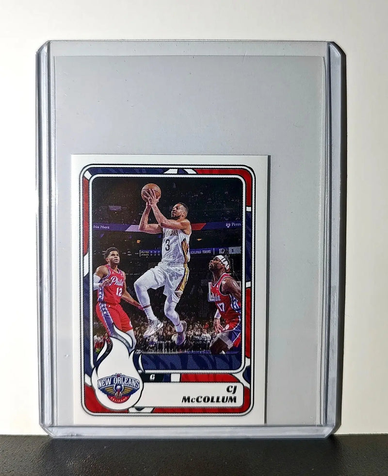 CJ McCollum 2024-25 Panini NBA #401 Sticker Card New Orleans Pelicans - Basketball Card Single
