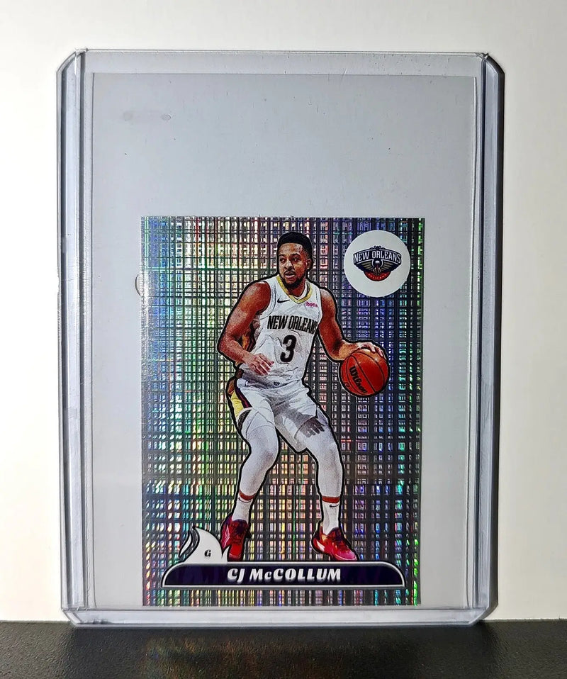 CJ McCollum 2024-25 Panini NBA #409 Foil Sticker Card New Orleans Pelicans - Basketball Card Single