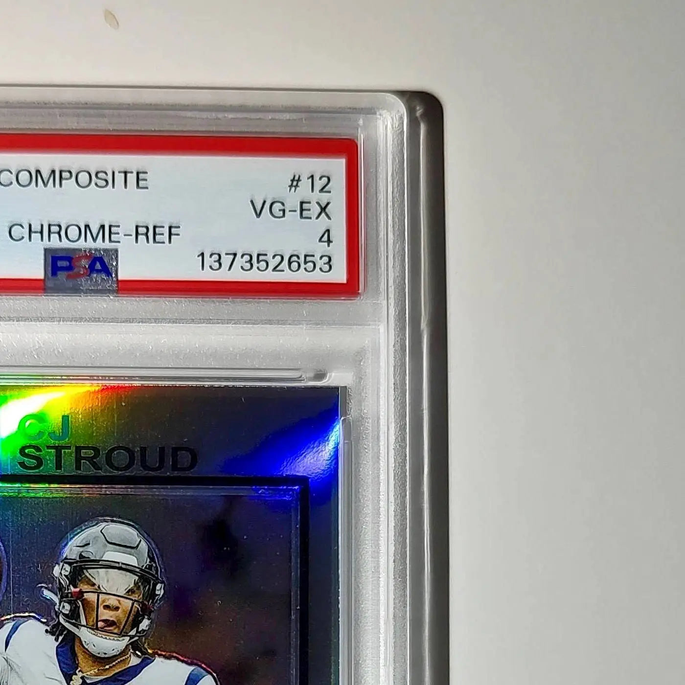 CJ Stroud 2023 Topps Chrome 1973 Refractor #1973-12 PSA 4 VG-EX