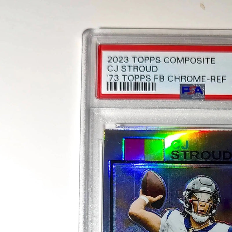 CJ Stroud 2023 Topps Chrome 1973 Refractor #1973-12 PSA 4 VG-EX