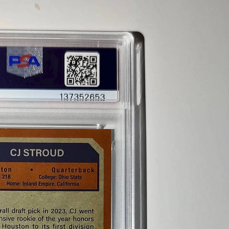 CJ Stroud 2023 Topps Chrome 1973 Refractor #1973-12 PSA 4 VG-EX