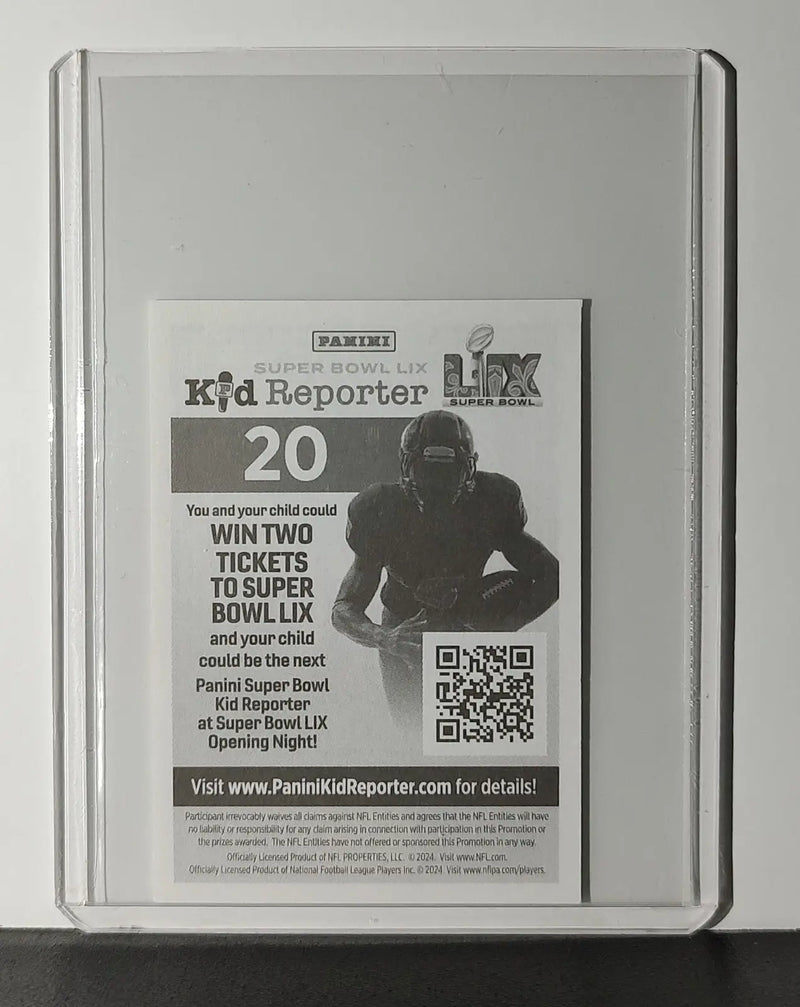 CJ Stroud 2024 Panini NFL #20 Sticker Card Houston Texans