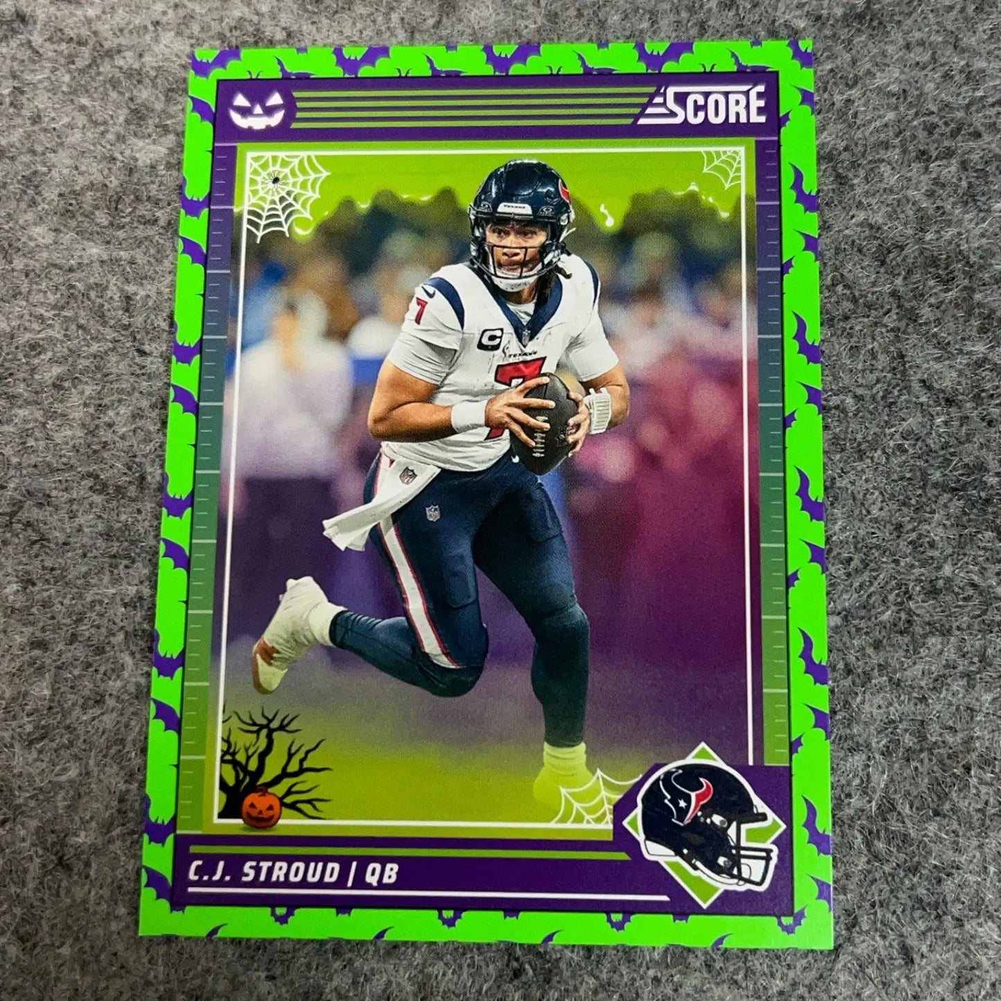 CJ Stroud Houston Texans Football Card 2024 NFL Sports You Pick Choose Complete - 2024 Panini Score A Treat #109 - Bats