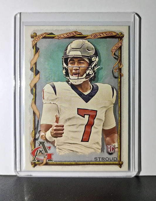CJ Stroud Rookie 2023 Topps Allen & Ginter NFL #402 Card Houston Texans - Football Card Single