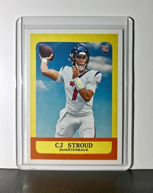CJ Stroud Rookie 2023 Topps Heritage NFL #352 Card Houston Texans - Football Card Single
