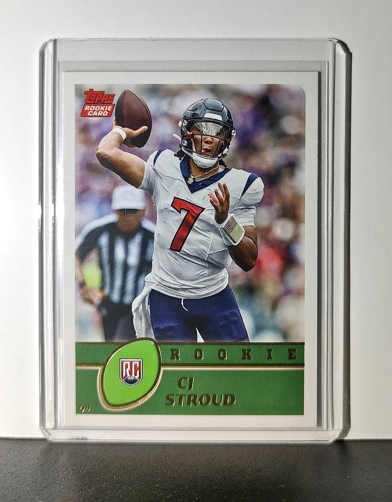 CJ Stroud Rookie 2023 Topps NFL #421 Card Houston Texans
