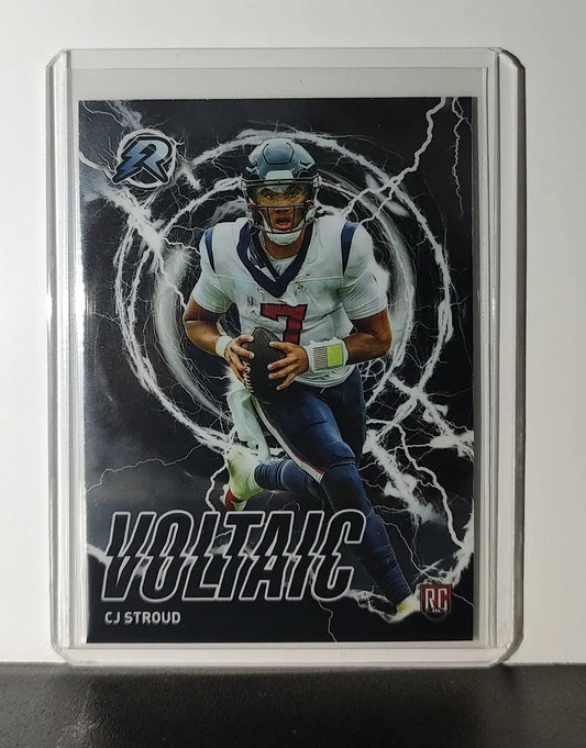 CJ Stroud Rookie 2023 Topps Resurgence Voltaic NFL #RV-2 Card Houston Texans - Football Card Single