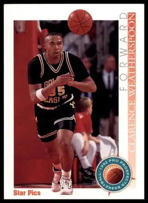 Clarence Weatherspoon 1992 Star Pics #7 Southern Miss Golden Eagles - Basketball Card Single