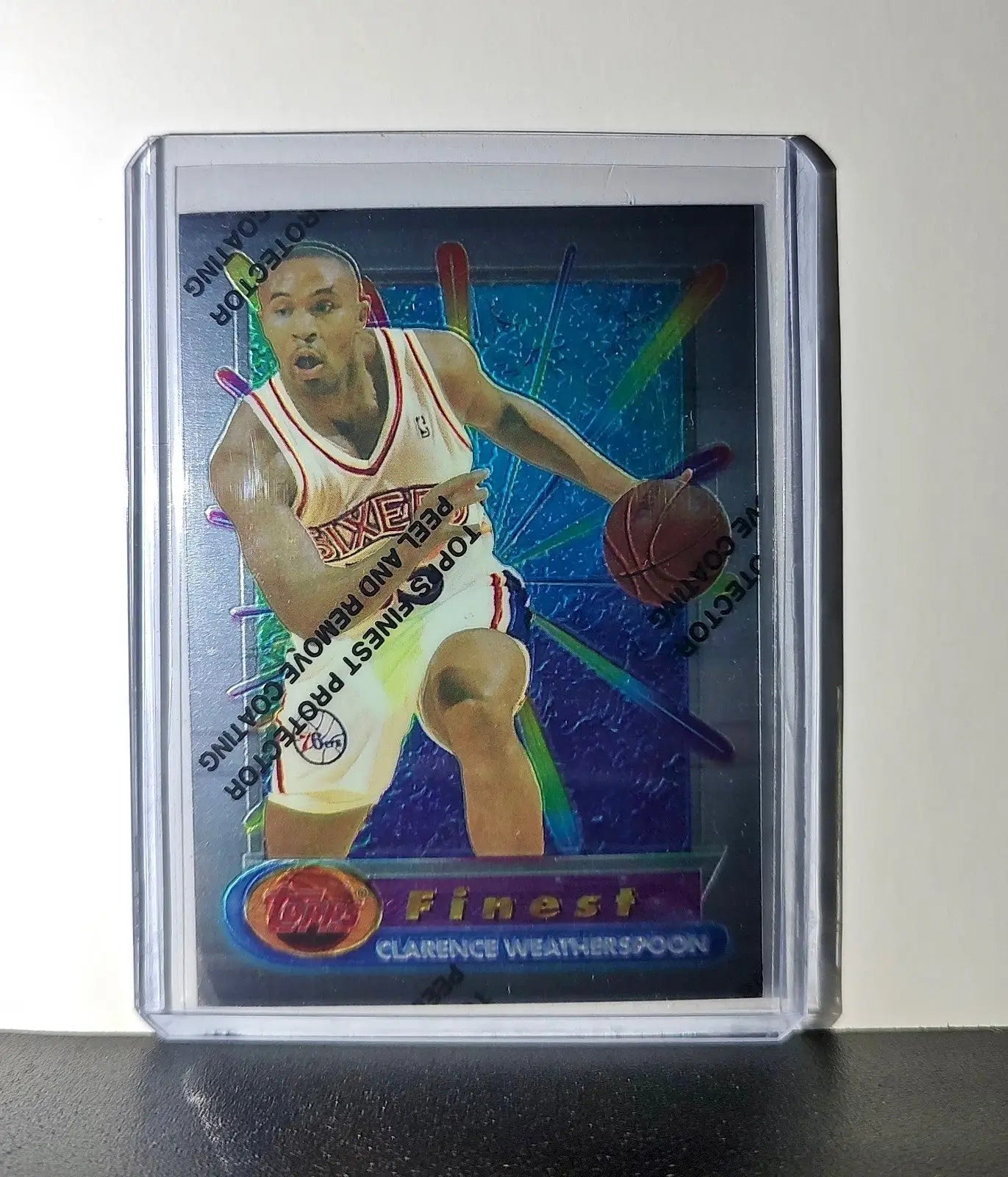 Clarence Weatherspoon 1994-95 Topps Finest #215 Card