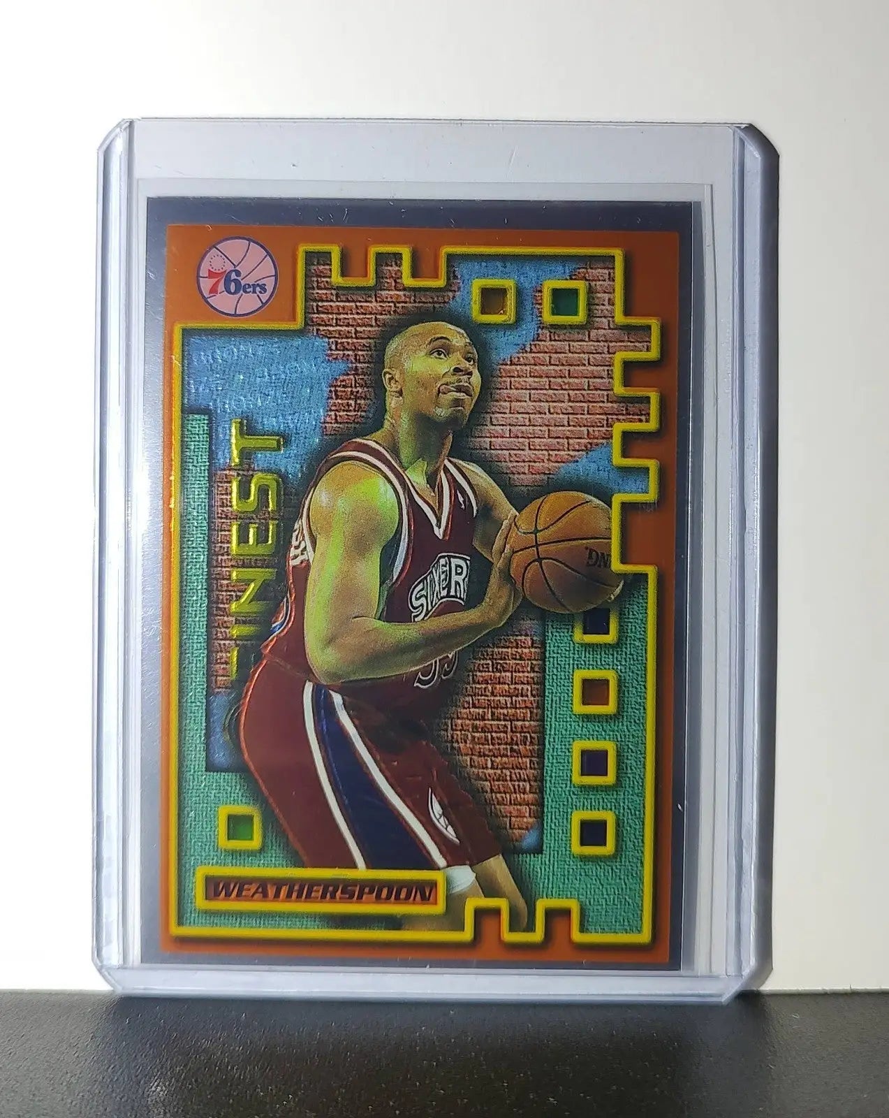 Clarence Weatherspoon 1995-96 Topps Finest NBA #M39 Mysterly