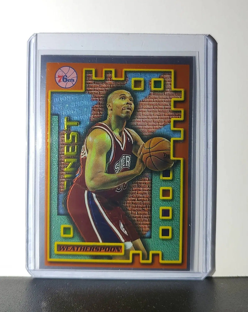 Clarence Weatherspoon 1995-96 Topps Finest NBA #M39 Mysterly