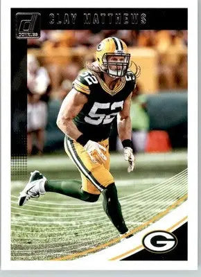 Clay Matthews - 2018 Donruss - #107 - Football - Football Card Single