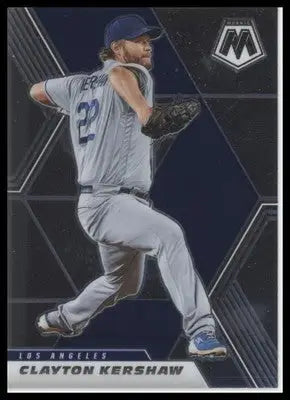 Clayton Kershaw 2021 Panini Mosaic #32 Los Angeles Dodgers - Baseball Card Single