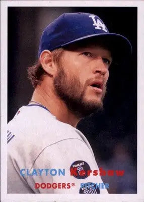 Clayton Kershaw 2021 Topps Archives #32 Los Angeles Dodgers - Baseball Card Single