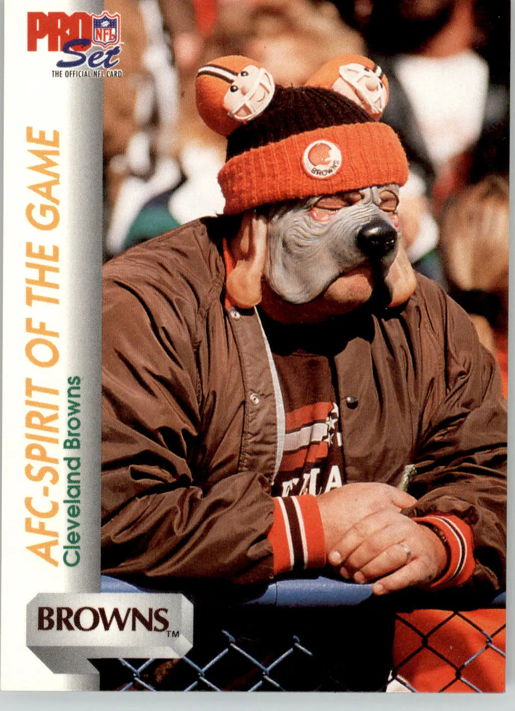Cleveland Browns SOTG - 1992 Pro Set - #682 - Football - Football Card Single