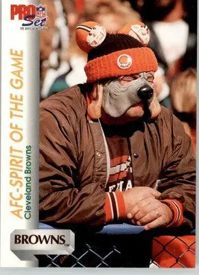 Cleveland Browns SOTG - 1992 Pro Set - #682 - Football - Football Card Single