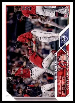 Cleveland Guardians 2023 Topps #271 Cleveland Guardians - Baseball Card Single