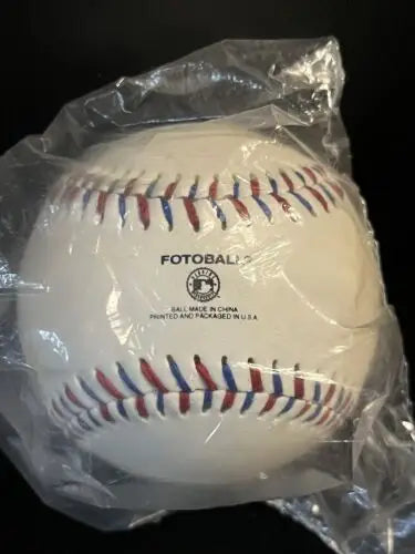 Cleveland Indians All Star Game 1997 Baseball in plastic wrap for Fox Saturday Ball