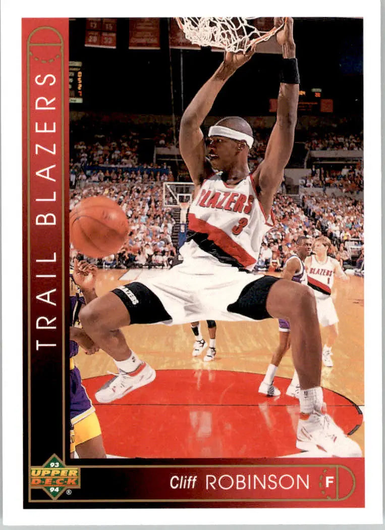 Cliff Robinson - 1993-94 Upper Deck - #124 - Basketball - Basketball Card Single