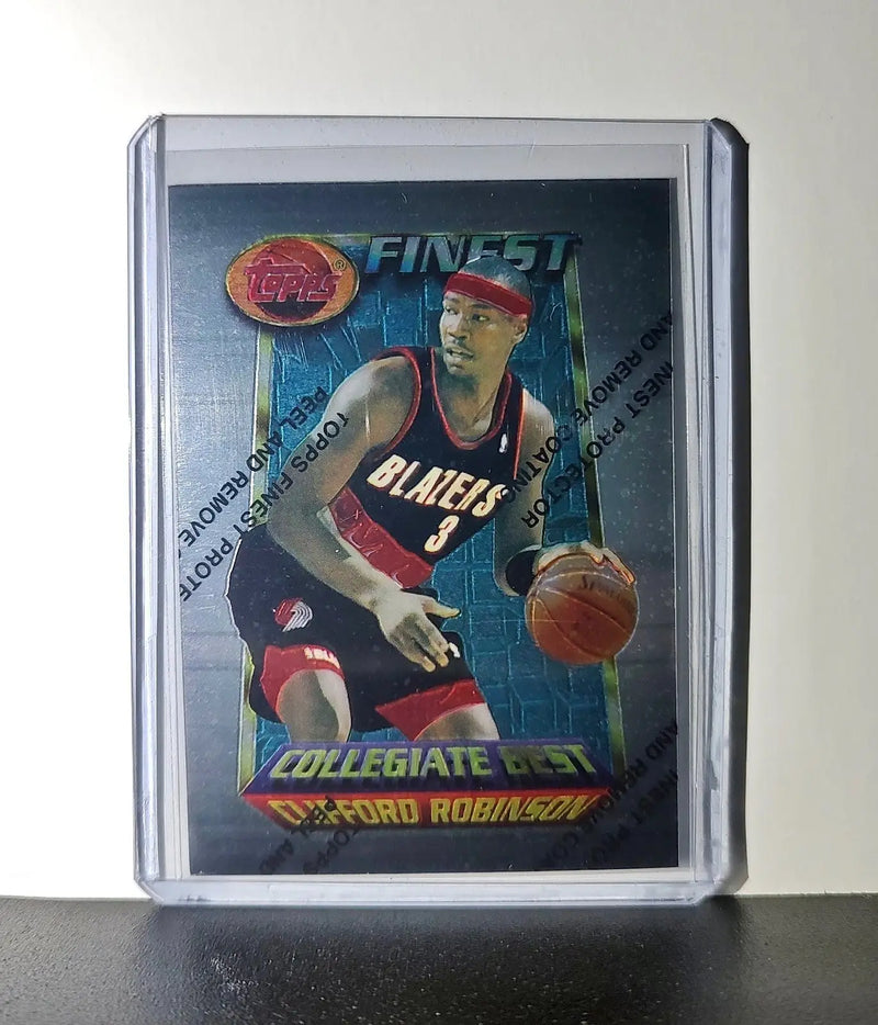 Clifford Robinson 1994-95 Topps Finest #226 Collegiate Best