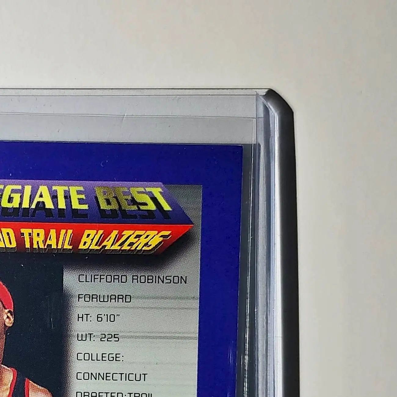 Clifford Robinson 1994-95 Topps Finest #226 Collegiate Best