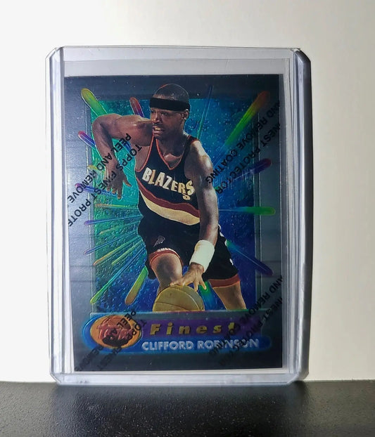 Clifford Robinson 1994-95 Topps Finest #290 Basketball Card