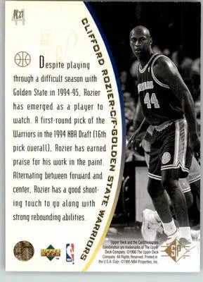 Clifford Rozier - 1994-95 SP - #PC27 - Holoviews Basketball - Basketball Card Single