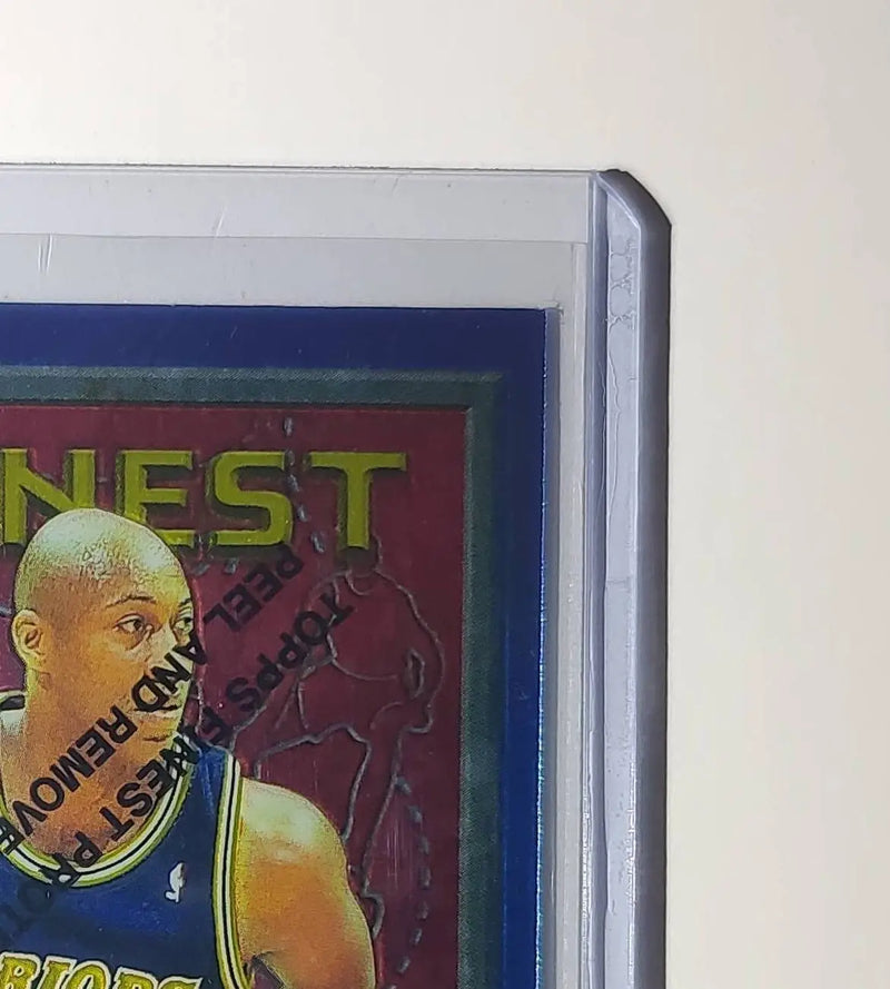 Clifford Rozier 1995-96 Topps Finest NBA #193 Card Warriors